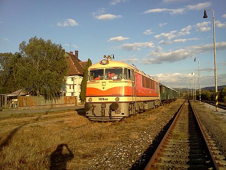 Jden s mimoriadnych vlakov zastavil v stanici S�sa-Plie�ovce. Do �ela vlaku sa postavila "c�nula osmi�ka - dvan�stka"